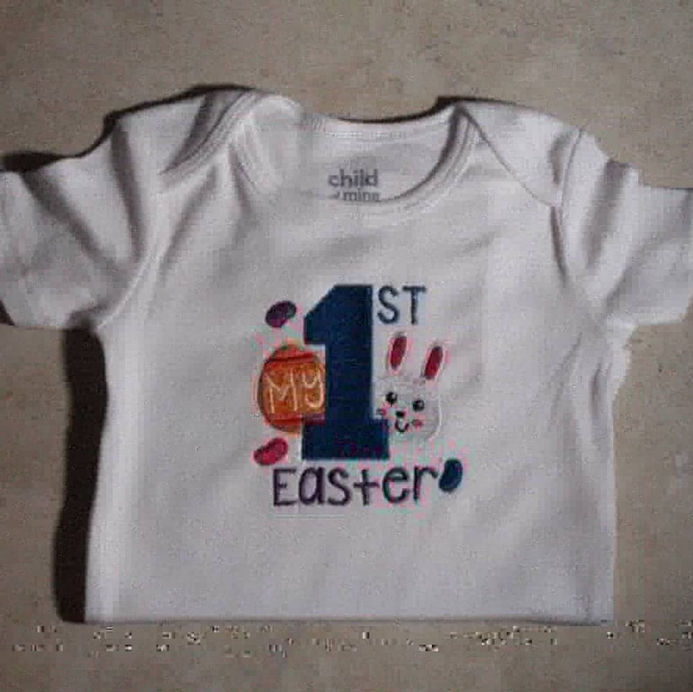 My first Easter bodysuit